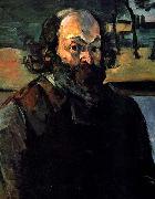 Paul Cezanne Self-portrait. painting